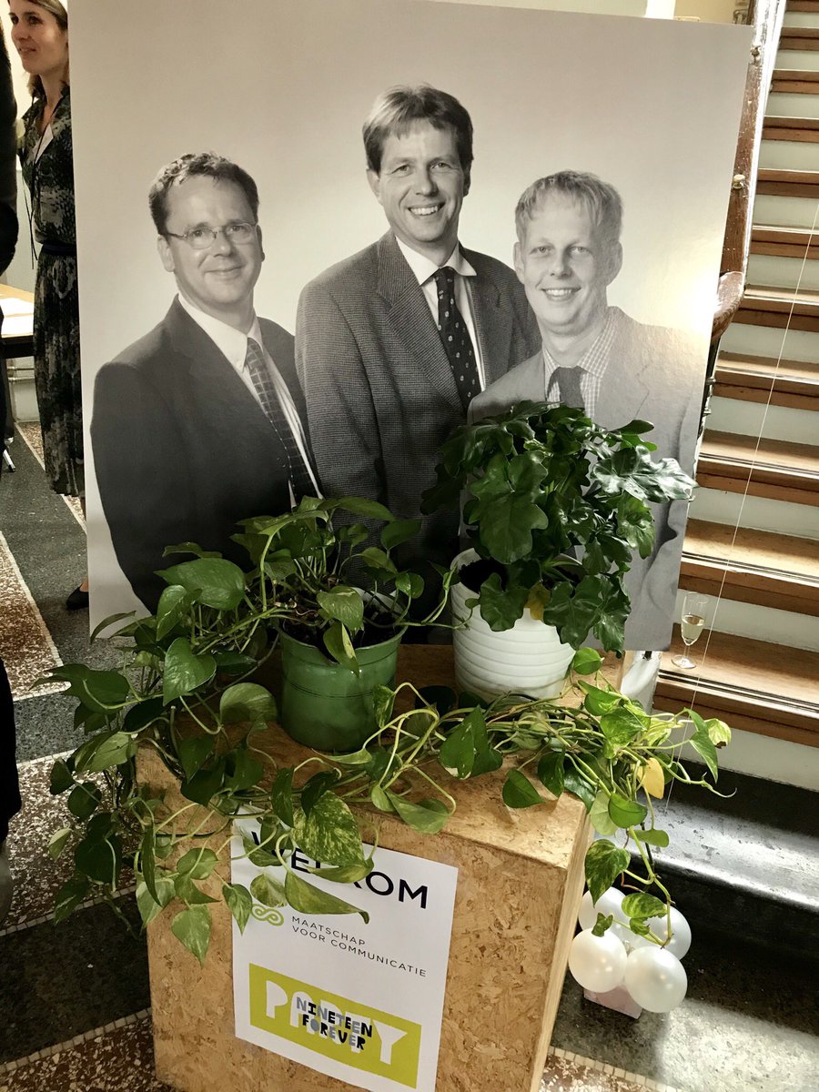 Uit de tijd van de gulden stamt <a href="/Maatschap/">Maatschap voor Communicatie</a> voor Communicatie en dat vieren ze vandaag: 19 jaar van waarde in Utrecht e.o. Gefeliciteerd!