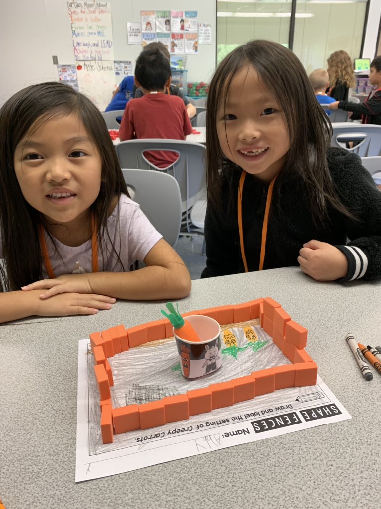 CandaceStyers's tweet image. How can I design &amp;amp; build a shape fence that will trap creepy carrots? @TuttleTerrapins #creepycarrots #iteachsteam