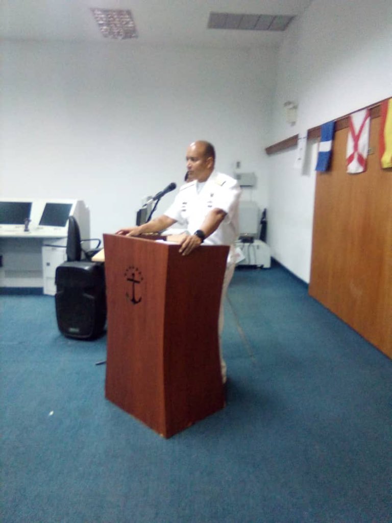 AB_Guardacostas's tweet photo. Con la anuencia del VA ALFREDO PULIDO PINTO, @AB_DINAOP y del VA CARLOS VARGAS ESCALONA Cmdte @AB_Guardacostas, se dio inicio al COMITÉ DE SEGURIDAD DE UNIDADES OPERATIVAS (COMSEUNO II/19) para tratar temas y lineamientos de prevención y seguridad operacional en nuestras unidades https://t.co/HioTpFgoZq
