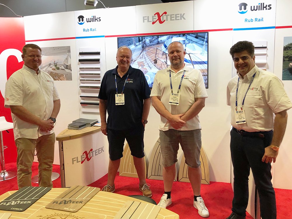 Join Chad, Chris, Tomas and Alex from <a href="/Wilks_UK/">Wilks</a> and <a href="/FlexiteekUSA/">Flexiteek USA</a> at <a href="/IBEXShow/">IBEXShow</a> booth #3-653. The teams are on hand for marine fendering and Flexiteek 2G questions #IBEXShow #Flexiteek2G