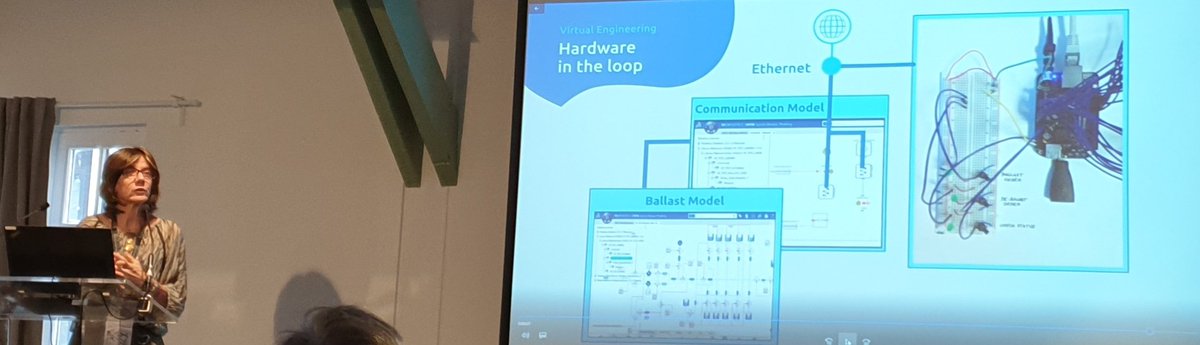 AnneFreund's tweet image. Marie Capron de #Capgemini indique au #MODSIM19 que les équipes familières de la simulation adoptent souvent plus facilement les transformations liées au MBSE dans une entreprise. @3DSCATIA #3DEXPERIENCE