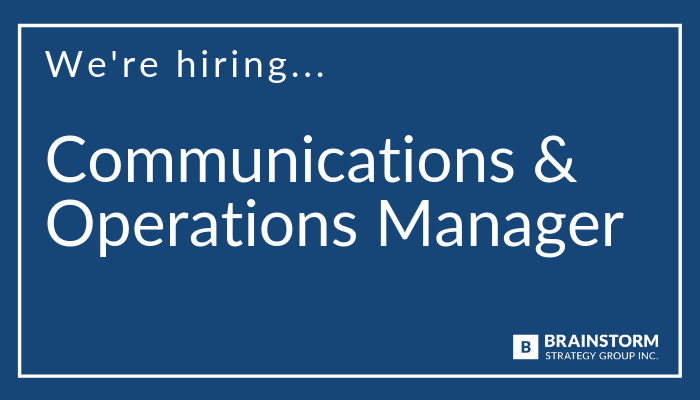 Are you experienced in student recruitment or career development, but ready for change? With that background, excellent writing skills and the ability to manage projects and meet deadlines, you'd make a great candidate. Details here: …ainstorm-strategy-group-inc.breezy.hr/p/e358e6db6e4f…