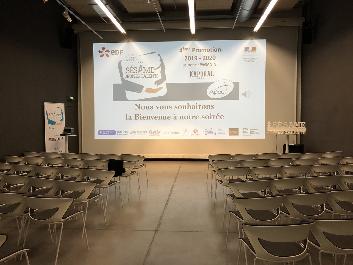 BrunoJonchier's tweet image. #SésameJeunesTalents c’est ce soir au @FRACPACA 35 jeunes et 35 marraines et parrains @Kaporal @EDF_RegionSud @CCI_MP @Prismemploi #FASK @CapAuNord @poleemploi_13 @MLMarseille @Prefet13 #Recrutement #EgalitedesChances #QPV #Emploi