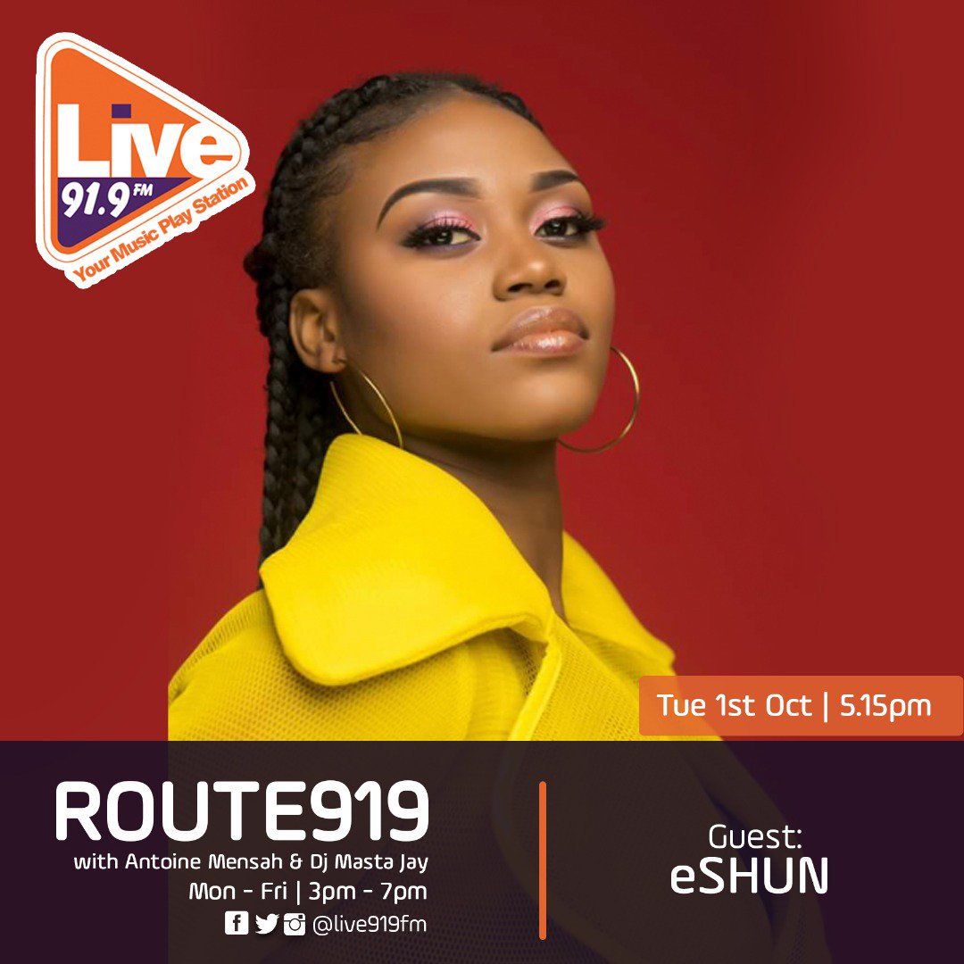 DailyEshun's tweet photo. Happy NewMonth!!!❤️
@eshunonline will be   live on @Live91.9Fm  exactly 5:15pm with ya fav presenter @antoine_mensah ...It always fun😍...Stay Tuned In!!!❤
God bless everyone 😍💞💕
#Party💥😍 https://t.co/4olJyuGblY