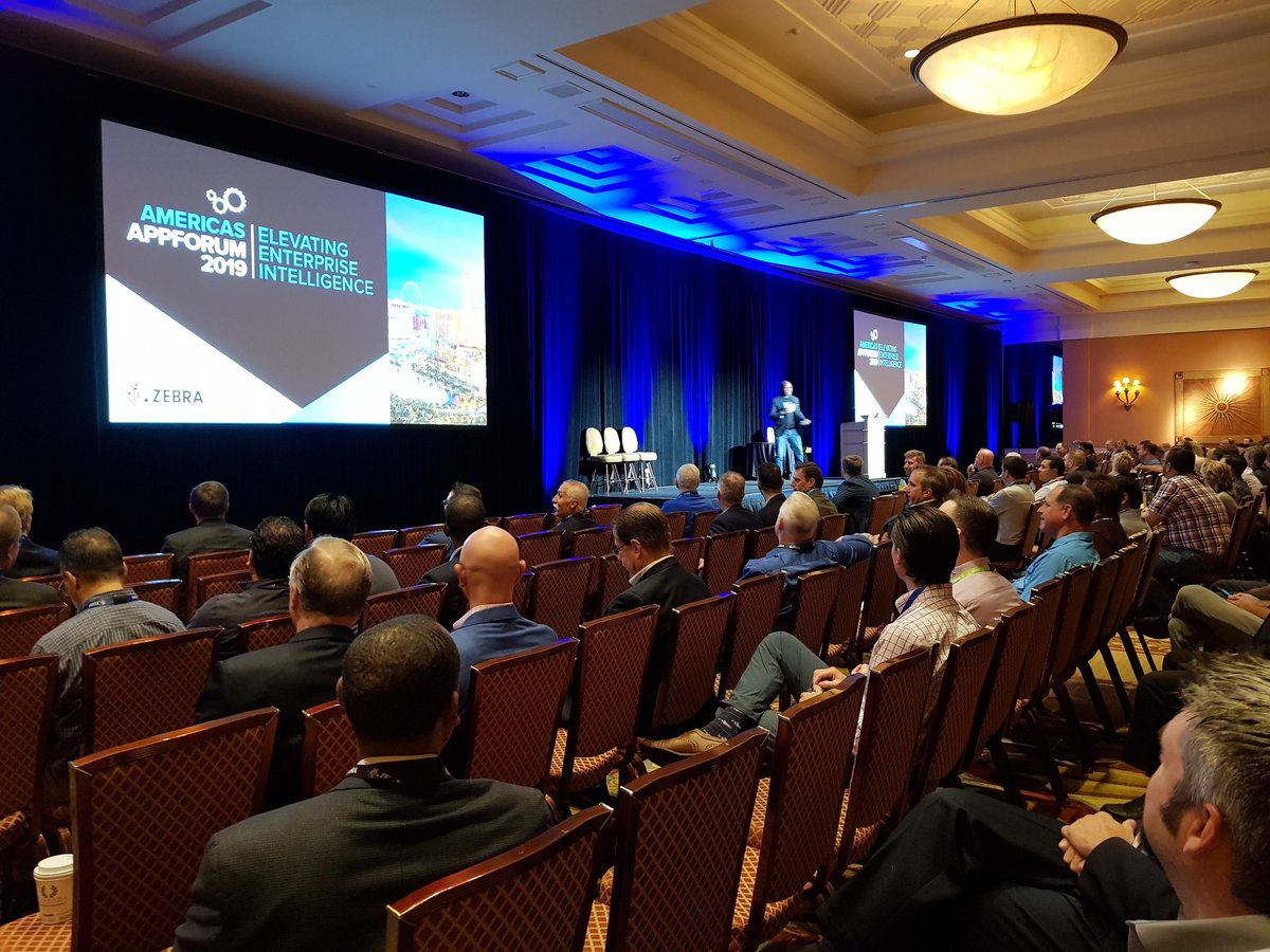pemberton66's tweet image. Paul Norford opens #APPFORUM for @ZebraTechnology @ZebraDevs