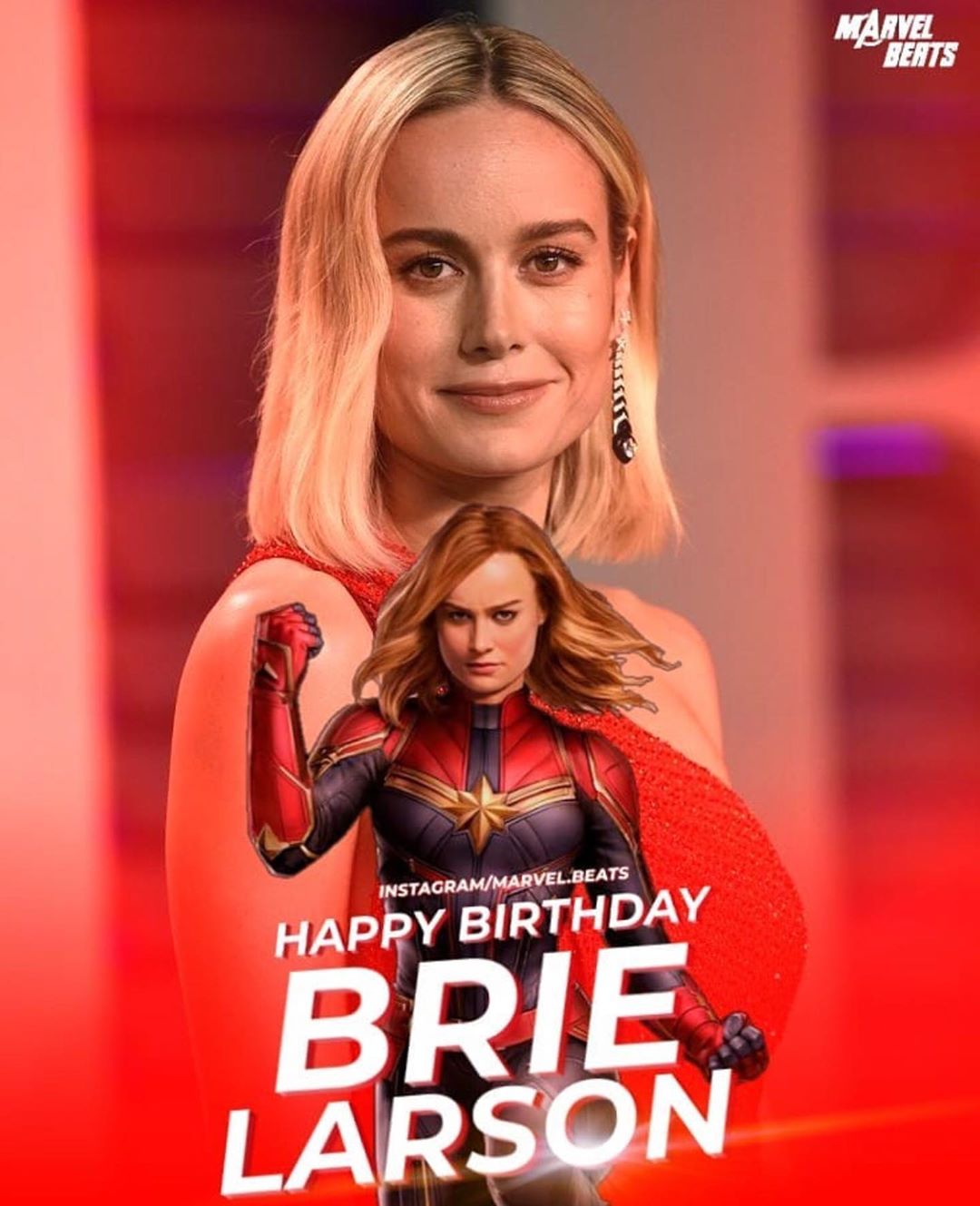 Happy birthday Brie Larson! to our       