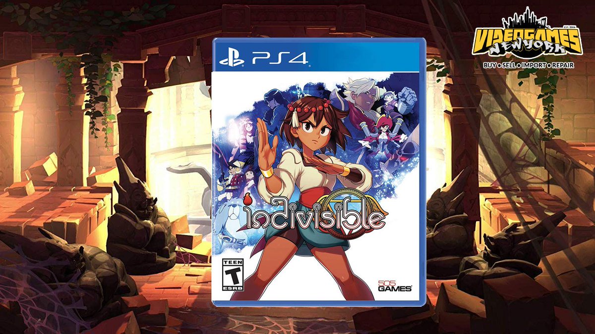Videogamesnewyork Open 10 8 Daily Masks Required New Stock Indivisible Ps4 39 99 A New Game From Lab Zero From The Makers Of Skull Girls Comes An Action Rpg That Tells