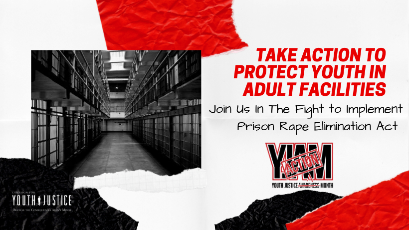 justiceforyouth's tweet photo. TAKE ACTION: Join us this #YJAM2019 in the fight to Implement the Prison Rape Elimination Act. Contact your Governor Today, use our sample tweets to encourage your governor to certify PREA compliance on October 15th. Learn more here: https://t.co/IRr3GWdEZL #ImplementPREA #YJAM https://t.co/0evmStDNhO