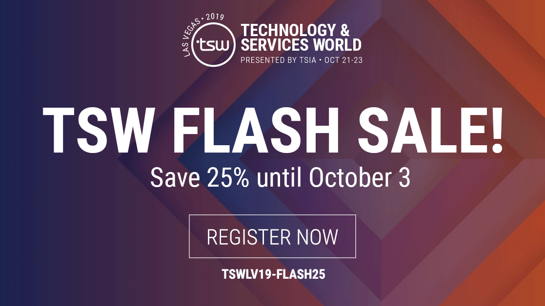 🔥🙌Not registered for TSW Las Vegas yet? Register today and save 25%!! Use code "TSWLV19-FLASH25" ow.ly/Ef2850wykkh #TSW19