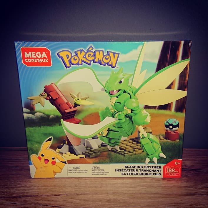 _Mike_236_'s tweet photo. Wenn dein bester Freund nicht weiß was er dir nachträglich zum Geburtstag schenken soll, dann bekommst du sowas 🤣 ❤️
#pokemon #sichlor #scyther #megaconstrux https://t.co/LHvIEusrr1