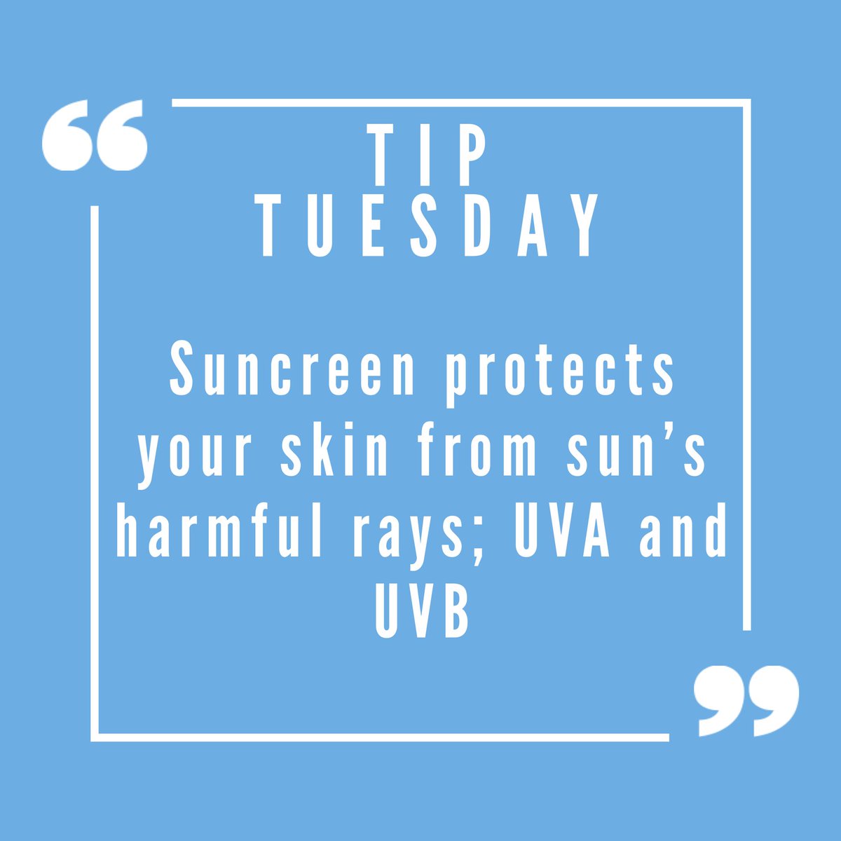 skin care tip tuesday