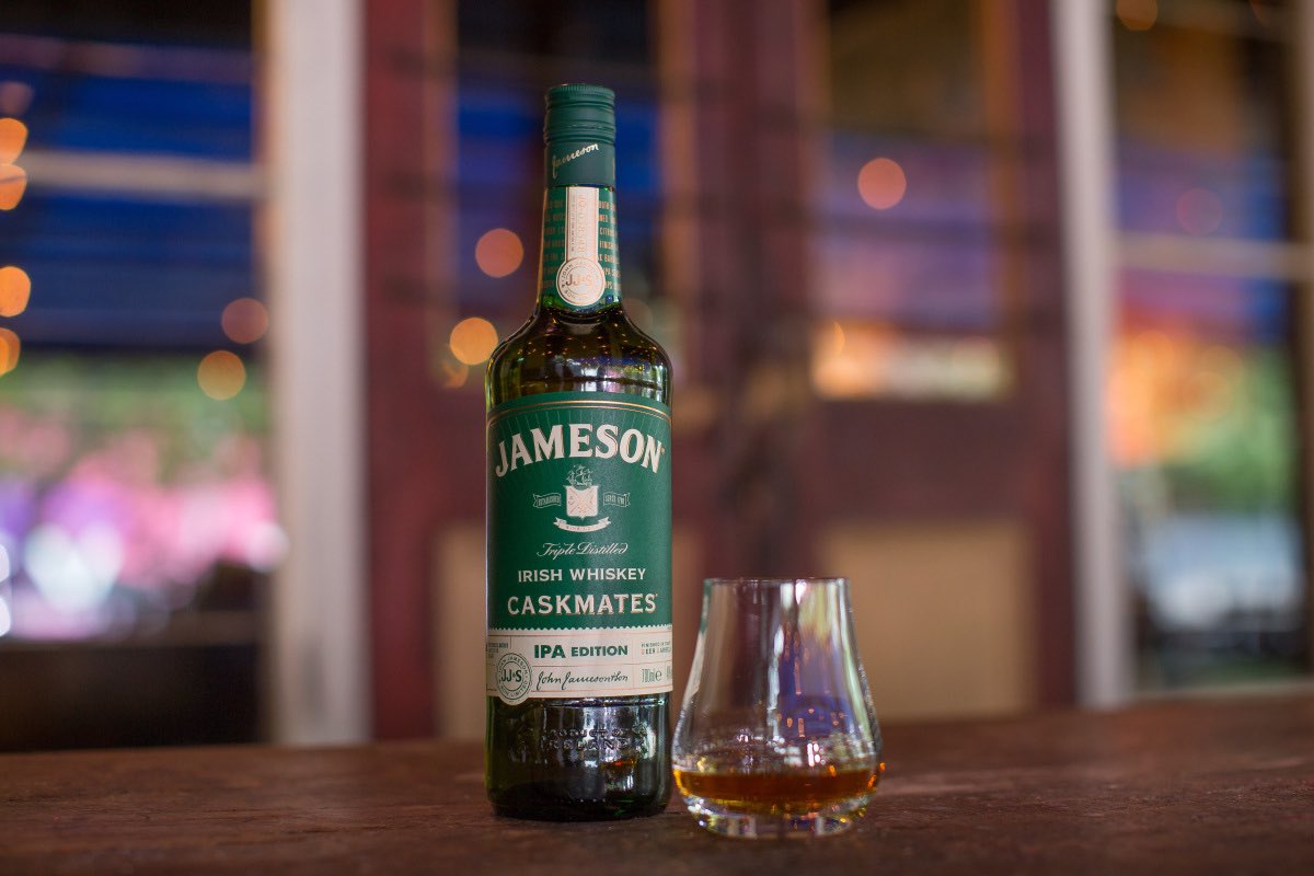 Our “Whiskey of the Week” is 👇🏻

🥃 Jameson Caskmates IPA Edition 🥃

Like craft beer? This whiskey incorporates all the great flavours of an IPA. <a href="/jamesonwhiskey/">Jameson Whiskey</a> matured in Irish Pale Ale-seasoned barrels.

Join us this Thursday for “Whiskey Sessions” and sample some also!
