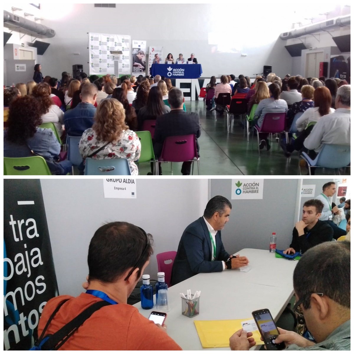 El pasado 25 de Septiembre Grupo Aldia estuvo presente en Illescas (Toledo),invitados por  <a href="/Acontraelhambre/">Acción contra el Hambre España</a>  organización con la cual colaboramos .En dicha jornada se reunió a los equipos del programa Vives Emplea de Castilla la Mancha y Madrid.

Agradecemos la Invitación