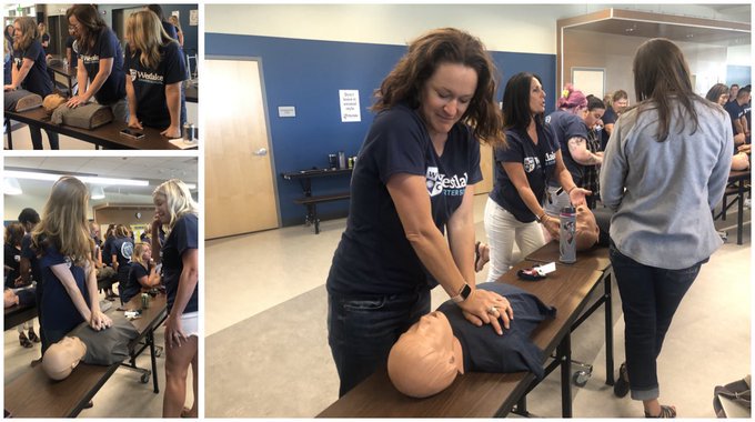 WCSPartners's tweet photo. Thank you @LifeSaverCPR for certifying our entire @westlakecharter staff on CPR training. #ExplorerPartners #WCSGratitude https://t.co/vn39Ccr5p5