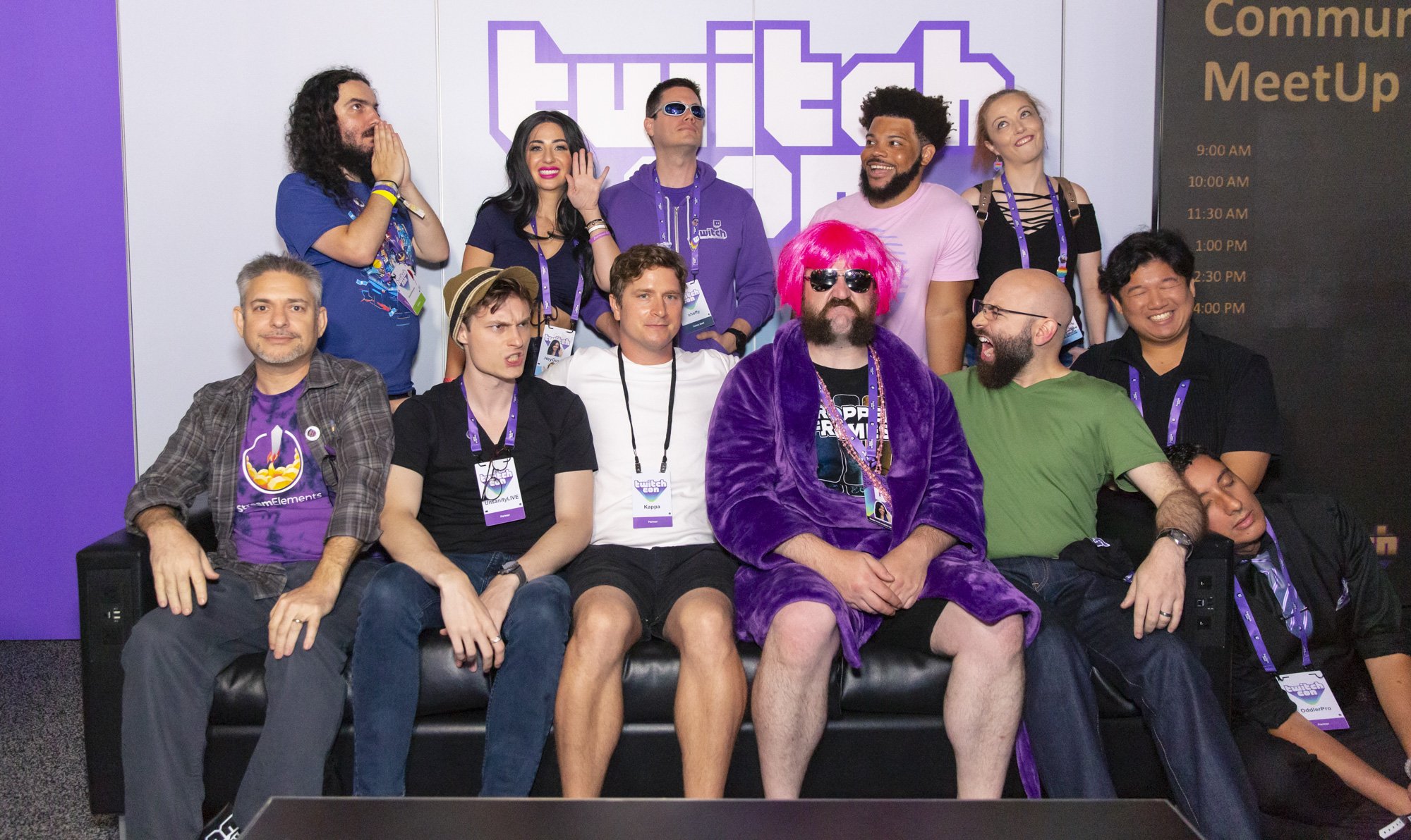 StreamElements on "Since we have a couple Twitch global emotes on staff, here's round-up from TwitchCon with emotes like BCWarrior, TriHard, DatSheffy, UnSane, HeyGuys, BlessRNG, ResidentSeeper, SwiftRage, PRChase, &amp;