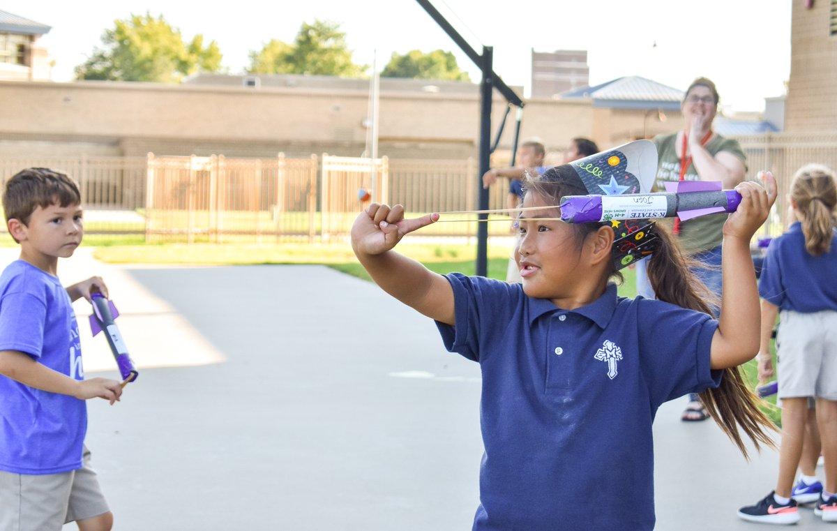 Wildcat_Ext's tweet photo. Rocket making & launching with the after school program at St. Mary's Colgan! #InspireKidsToDo #STEM https://t.co/TIUntCGIe3