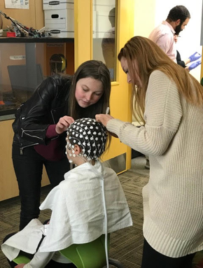 AIMSchool's tweet photo. Did you know @AIMSchool students don't just benefit from research? They also participate in it! At #DyslexiaCon19 @nicolelandi of @haskinslabs will share initial results from research in AIM's #EEG lab. @AIMtoLearn @DyslexiaIDA #IGNITECenter #partnerships #dyslexiaawareness https://t.co/IU1usKbcGP