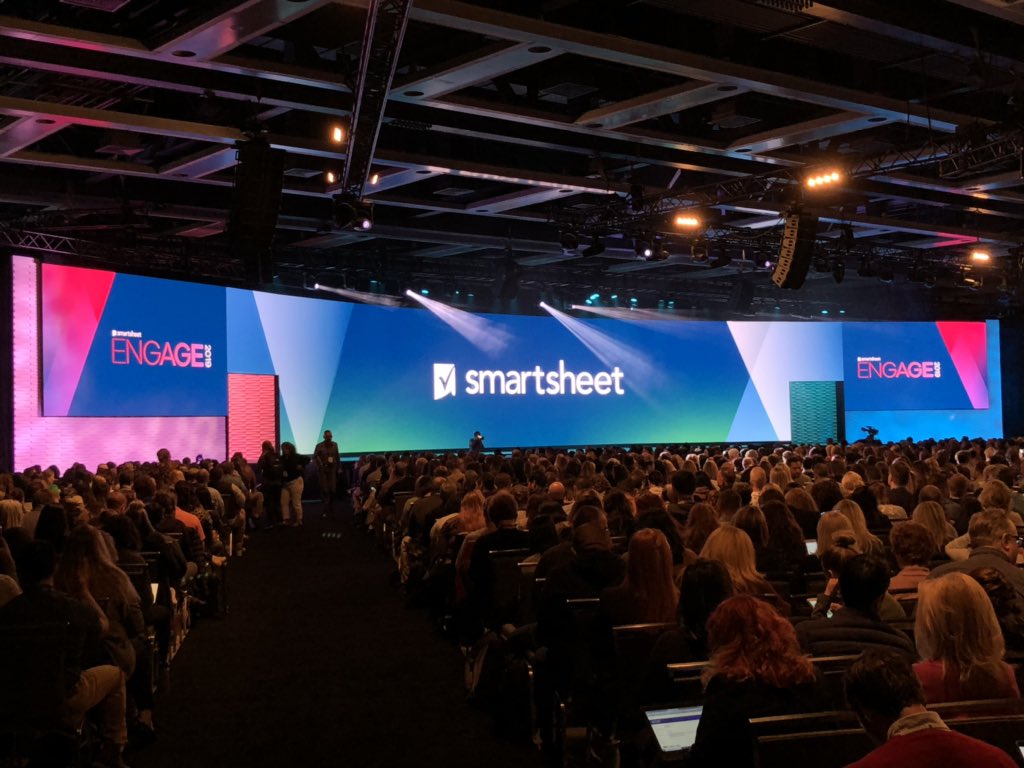 oronymo's tweet photo. It’s happening #smartsheetengage https://t.co/eD3fUzaEQJ