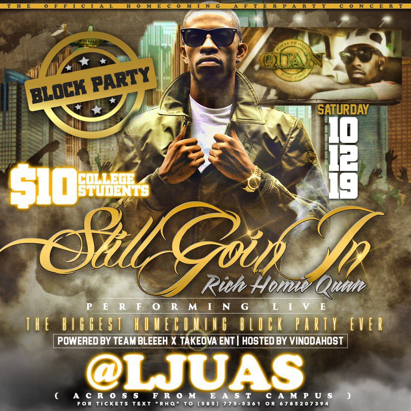 Chaniaaa_'s tweet photo. RHQ Homecoming Saturday. All College Students 10$!!! Retweet to a Ram or a visiting College Student #ASUTwitter #ASU23 #ASU22 #ASU21 #ASU20 #ASUHomecoming2k19 @TakeOva123 #TakeOvaEnt https://t.co/WTXdHqeWI6