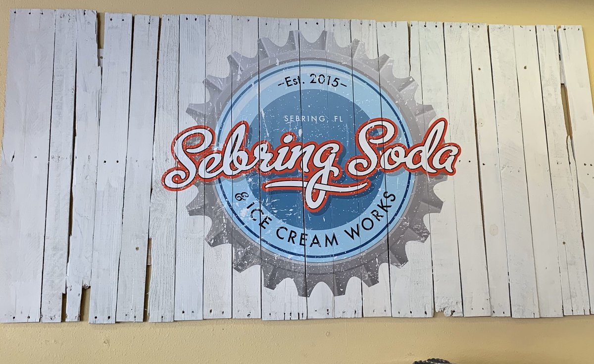 VISITFLORIDA's tweet photo. Our day’s off to a sweet start with @SebringSoda! 

They’re serving up 250+ types of craft and vintage soda, plus ice cream, and gourmet hot dogs. @VisitSebring #LoveFL https://t.co/E2lemRMCG5