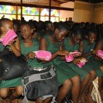 ExSSAUSA's tweet photo. ExSSA USA takes this seriously and works very hard to prevent girls from missing school due to menstruation. We provide Sanitary care packages to our girls at Saker Baptist College,Limbe Cameroon. https://t.co/dZyFJ5VjUJ