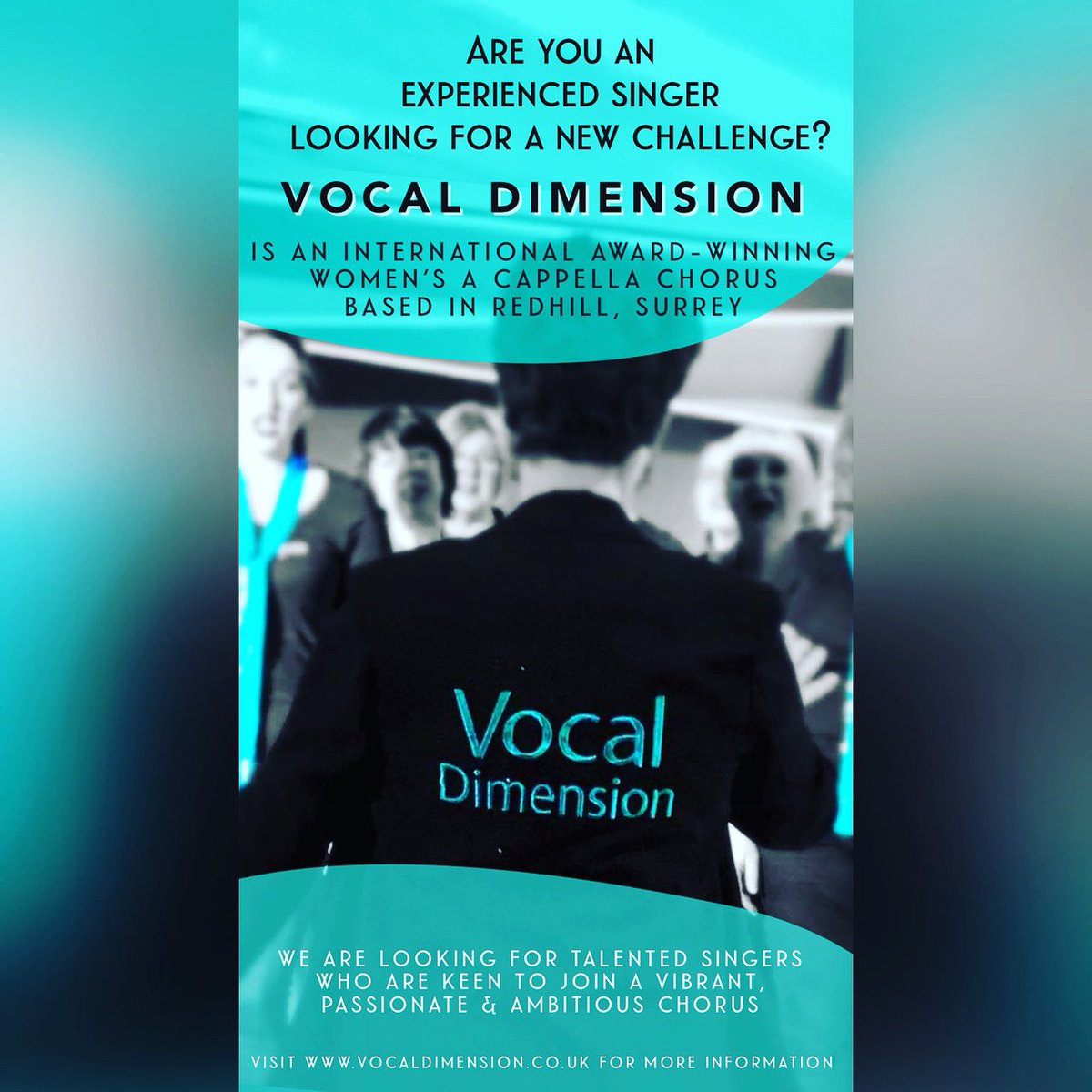 vocaldimensionc's tweet photo. We are always very happy to welcome new members.  So if you’re a singer looking for a new challenge or you know someone who is then please get in touch. #welovetosing #wearerecruiting #sweetadelinesinternational #region31rocks #redhill #surreymusic #surreysingers #singerswanted https://t.co/fT9YonSGgO