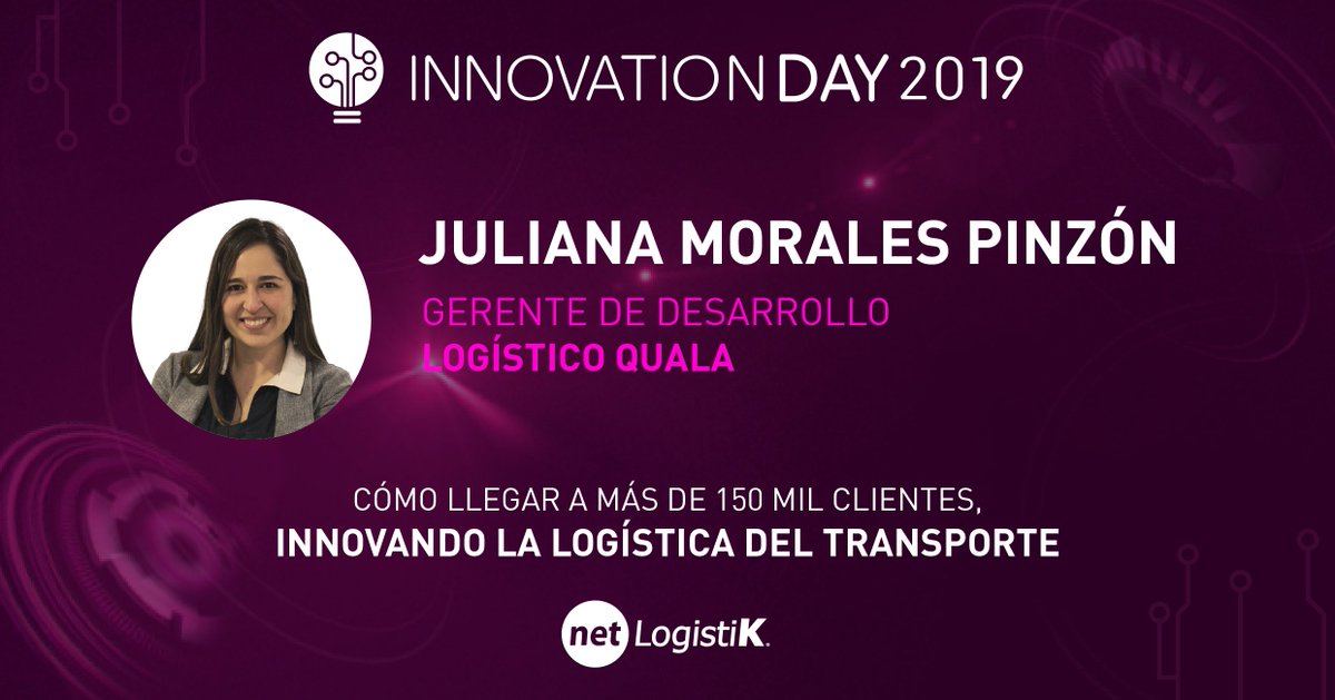 NetlogistikNews's tweet photo. #Quala nos compartirá como sigue expandiéndose en el mercado latinoamericano con la optimización de sus rutas en más de 4 países y 20 mil pedidos diarios. #logistica #SupplyChain 

Reserva tu lugar: https://t.co/jcu1fKofSN 

Omnitracs - Patrocinador Oficial de #InnovationDay2019 https://t.co/sa9u82LQlB