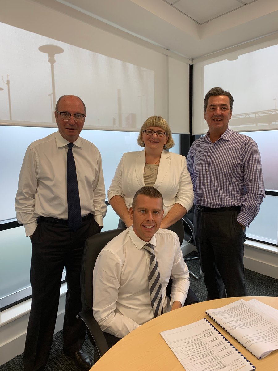 A HUGE thank you to our panel of judges that met with our Next Generation Family Business Leader finalists today - Gary Cormack of @TheWilsonOrg, @ProfVershinina of Audencia Business School, Donald Ward of @WardRecycling and Duncan James of sponsor and hosts @SHMALaw.