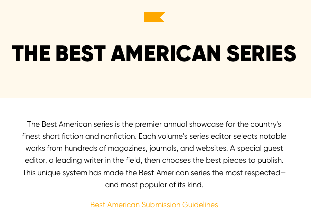 Longreads's tweet photo. Happy #BestAmerican2019 Day! We are so honored to have three @Longreads essays included in #TravelWriting and #ScienceAndNatureWriting, and to have *fourteen* notable mentions across Best American #Essays, #Food Writing, and #Sports Writing. (!!!)
https://t.co/YuEb8GUkfh https://t.co/JrQJH4KTIL