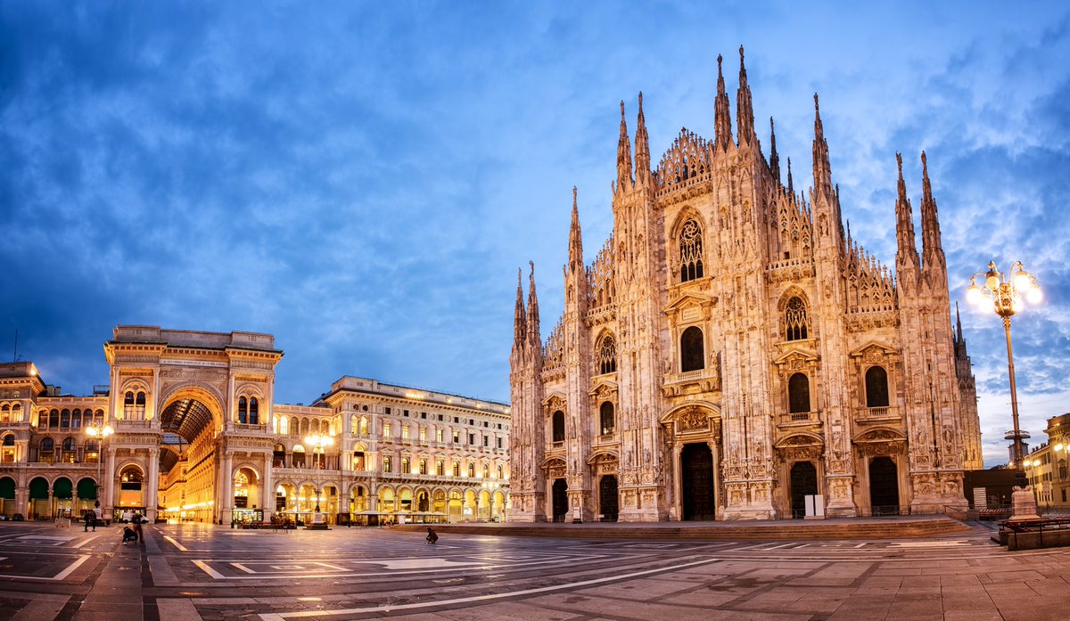 Destination of the Week: Milan! It plays host to one of the biggest fashion weeks in the world, and is home to the incredible Duomo Di Milano Cathedral - perfect for adding a spot of culture into your incentive! For sports fans, Milan also delivers, with the amazing San Siro!