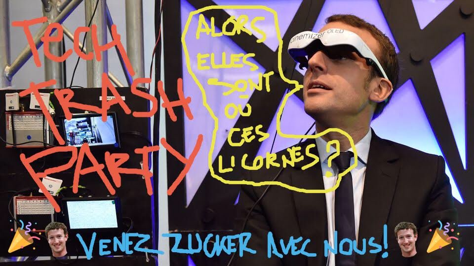 TechTrashFr's tweet image. On fait la fête au Point Éphémère le jeudi 10/10 pour le lancement de notre bouquin ! Inscrivez-vous les copains, ça va Zucker 🎉

-&amp;gt; bit.ly/2nyhp8T