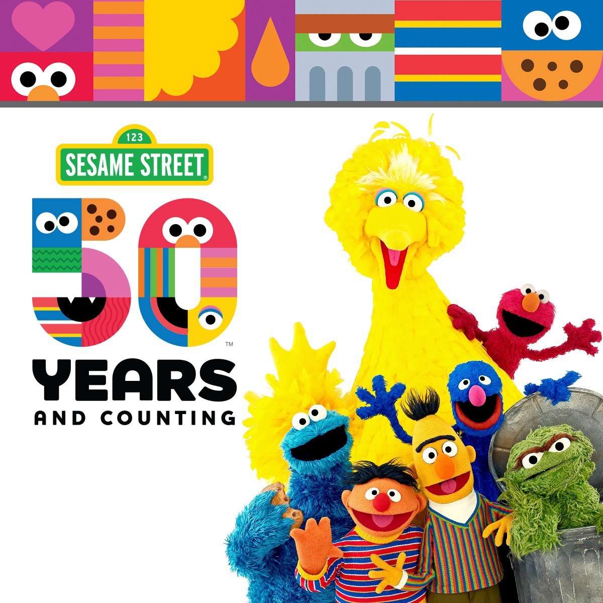 Celebrate Sesame Street’s 50th anniversary with a very special 2-disc ...