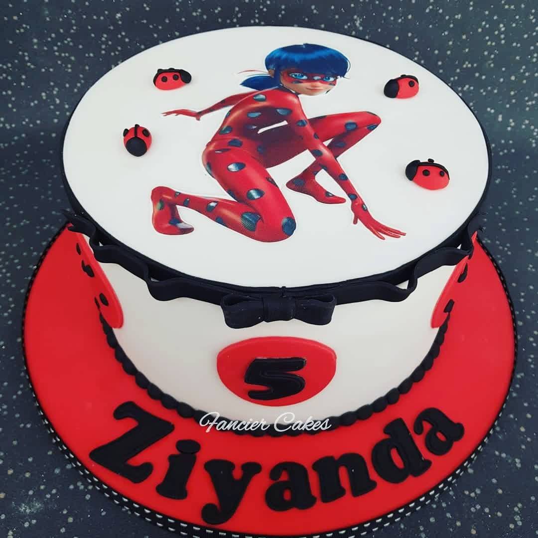 Maria Julia 433  Miraculous ladybug party, Lady bug birthday cake, Ladybug  birthday