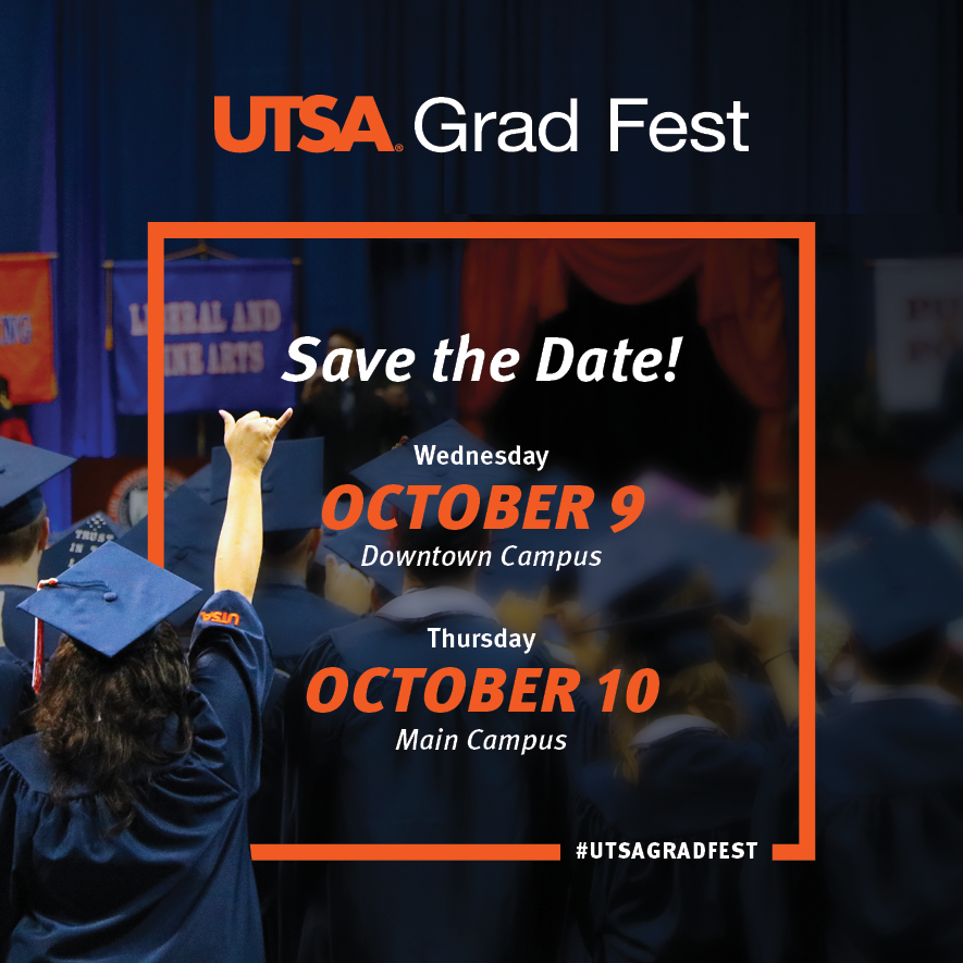 UTSAAlumni's tweet image. Hey #UTSA19 December grads.... we've got some sweet giveaways planned for you at #UTSA Grad Fest! Be sure to follow us to be ready! #utsagradfest

P.S. Have you ordered your #UTSARing yet? You can at Grad Fest alumni.utsa.edu/utsaring