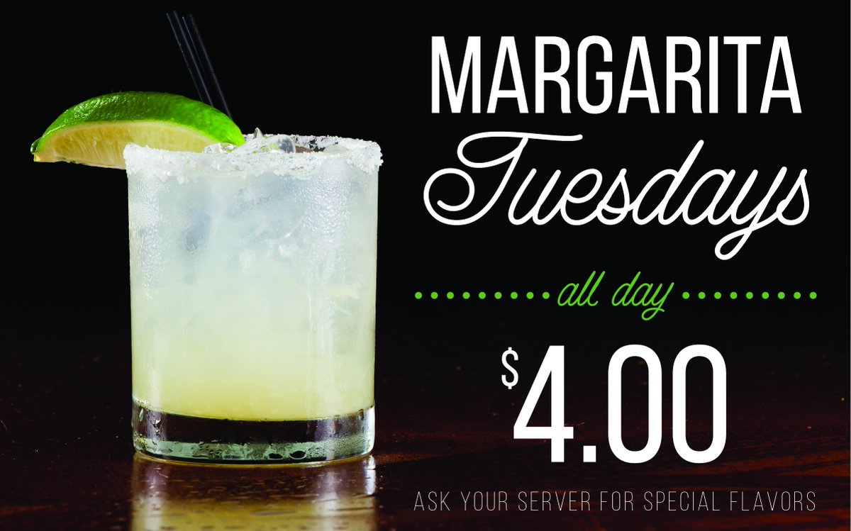 ParkerGarage's tweet photo. Tuesday: MARGARITA TUESDAY!
Enjoy $4 margaritas ALL DAY at PG! https://t.co/mExiO1MEVW