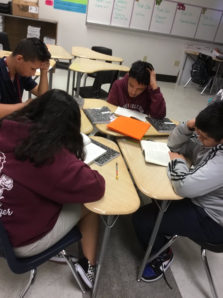 Book Club time! <a href="/Austin_Broncos/">Austin Middle School</a>