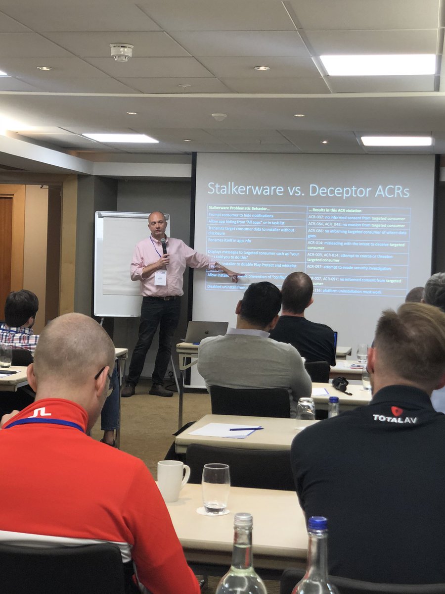 _MadalinDumitru's tweet image. AMTSO Anti Malware Testing Standard Organisation - Day 2