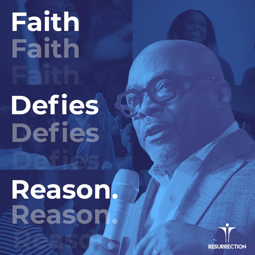 ResChurchSA's tweet photo. Faith defies fear, set backs, obstacles and losses. Faith says, "Yes" when logic says, "No". Faith sees the finish line despite the rough journey ahead. ⁣⁣

Faith defies reason.⁣⁣⁣

What are you trusting and believing God for today?⁣⁣⁣
⁣⁣⁣
#experienceresurrection https://t.co/bSLIfh2aFY