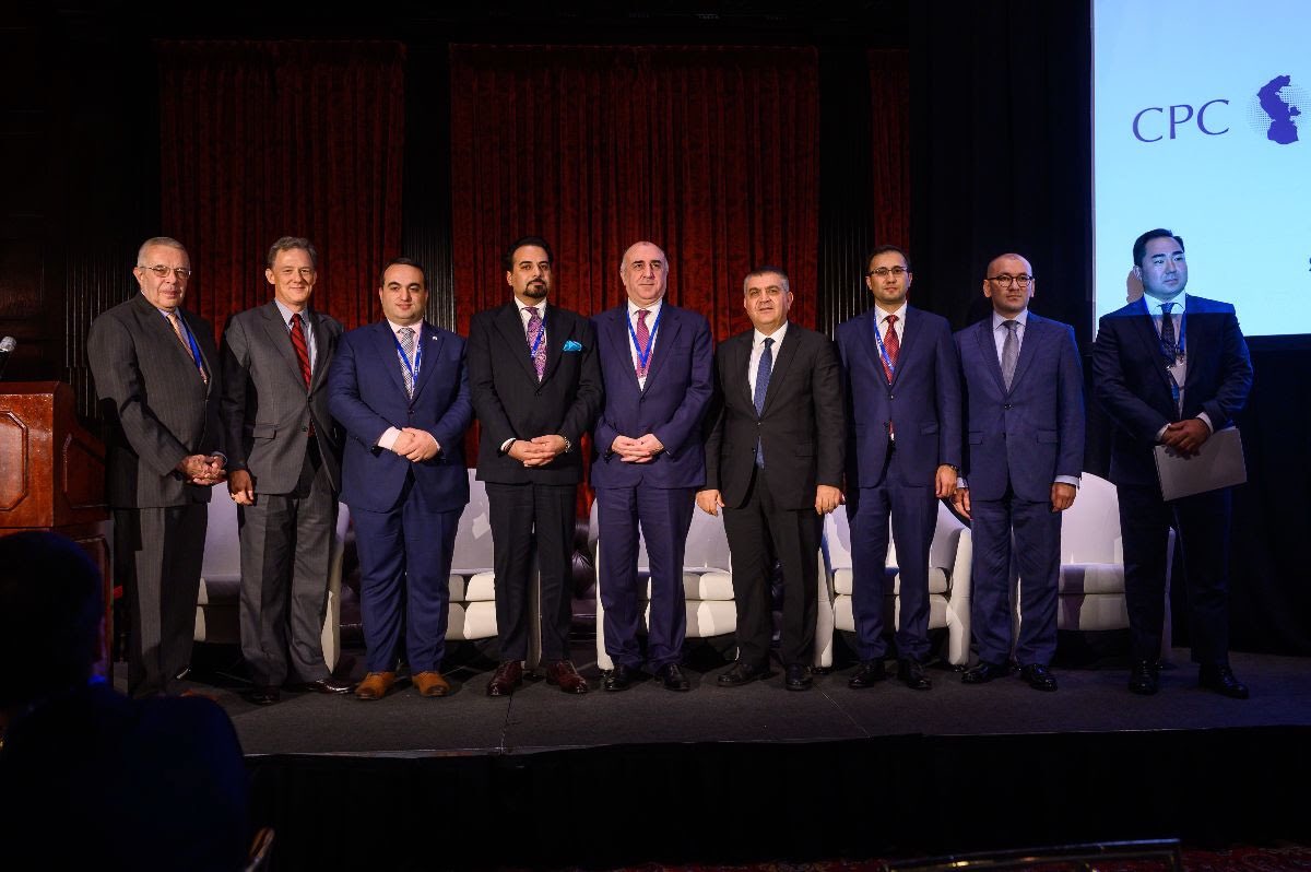 fazilyar's tweet image. H.E. Deputy Foreign Minister #Idrees Zaman, delivered remarks at the Second Annual Trans - Caspian  Forum, at the Harvard Club of New York City. The Azerbaijani Foreign Minister and many other high level delegations were also attended at this event.