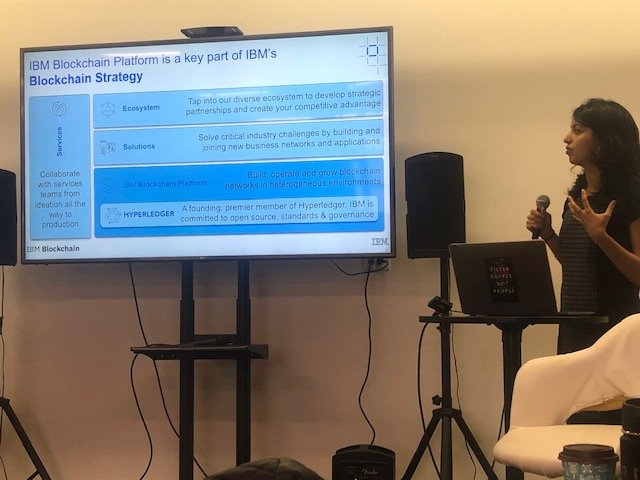 ArshiyaLal's tweet photo. Talking all things @IBMBlockchain with industry leaders and #blockchain #developers this week. Thanks #DenverBlockchainWeek for having me!
#openshift #hyperledger #hybridcloud #ibm #hyperledgerfabric https://t.co/Jvu581XHIU