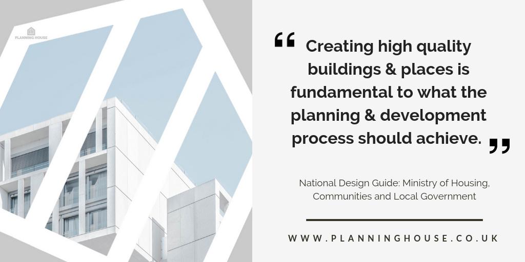 _planninghouse's tweet photo. New National Design Guide Published today by Ministry of Housing, Communities and Local Government brief explanation on our website and link to the document - happy reading! #planninghelp #gooddesign https://t.co/acN6tomlqV https://t.co/is28aRJbq8