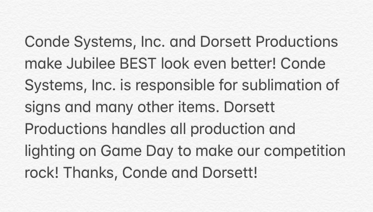 jubileebest's tweet photo. Thanks, Conde and Dorsett!! #JubileeBEST2019 #BESTRobotics2019 https://t.co/SsjjRqvrFI