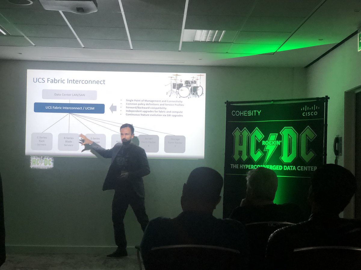 HeatherSLock's tweet photo. @Cohesity @Cisco @Intel EMEA HCDC Roadshow In action 
#hyperflex #ucs #datamanagementredefined #powerofpartnership https://t.co/lKdbUuAmMr