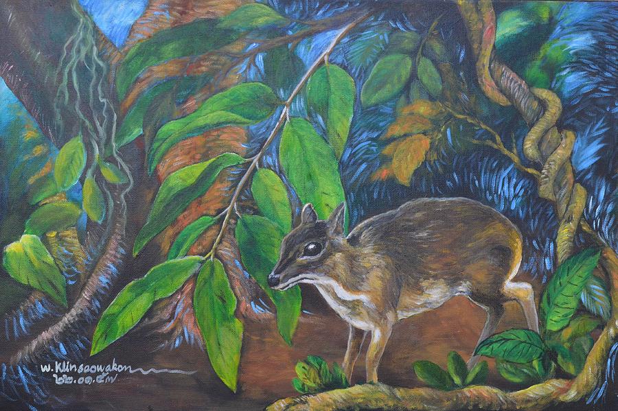 Kancil is the Malay word for a mousedeer or chevrotain, the world's smallest hoofed animal. The two English terms are usually interchangeable for Asian species of mousedeer, though there is some distinction between them