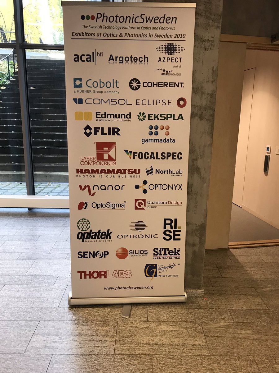 JuhaPurmonen's tweet photo. Optics and Photonics in Sweden event organized by @PhotonicSweden . We have good presence from Finland. @flagshipprein @SenopOy @Oplatek_Oy #Focalspec @PhotonicsFin https://t.co/rjcvhwwQu0