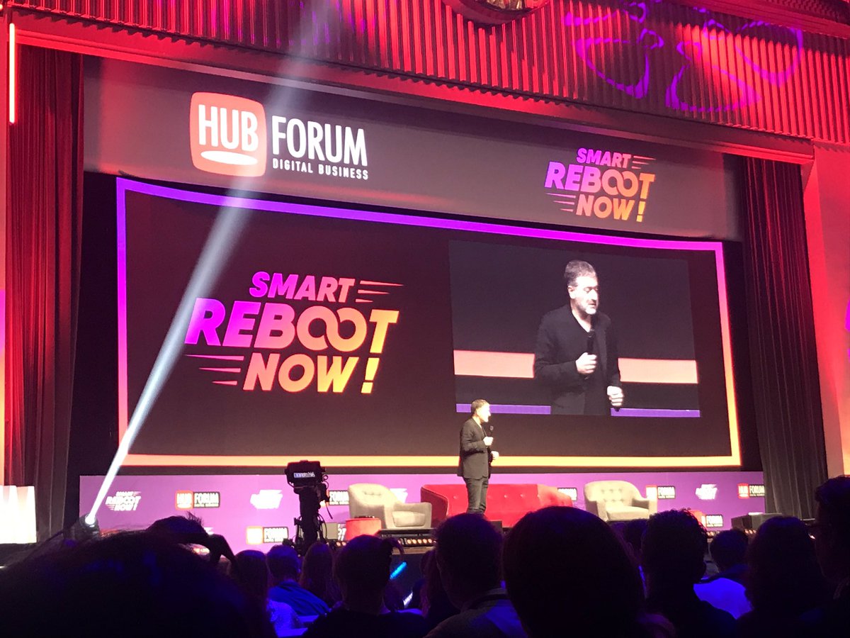 « L’enjeu n’est plus d’être la meilleure entreprise du monde mais la meilleure entreprise pour le monde » <a href="/BrisRocher/">Bris Rocher</a> CEO du groupe Rocher 

➡️ Ce qui permet à une entreprise de performer ce sont les talents et pour les garder il faut les federer autour d’un projet 
#HUBFORUM