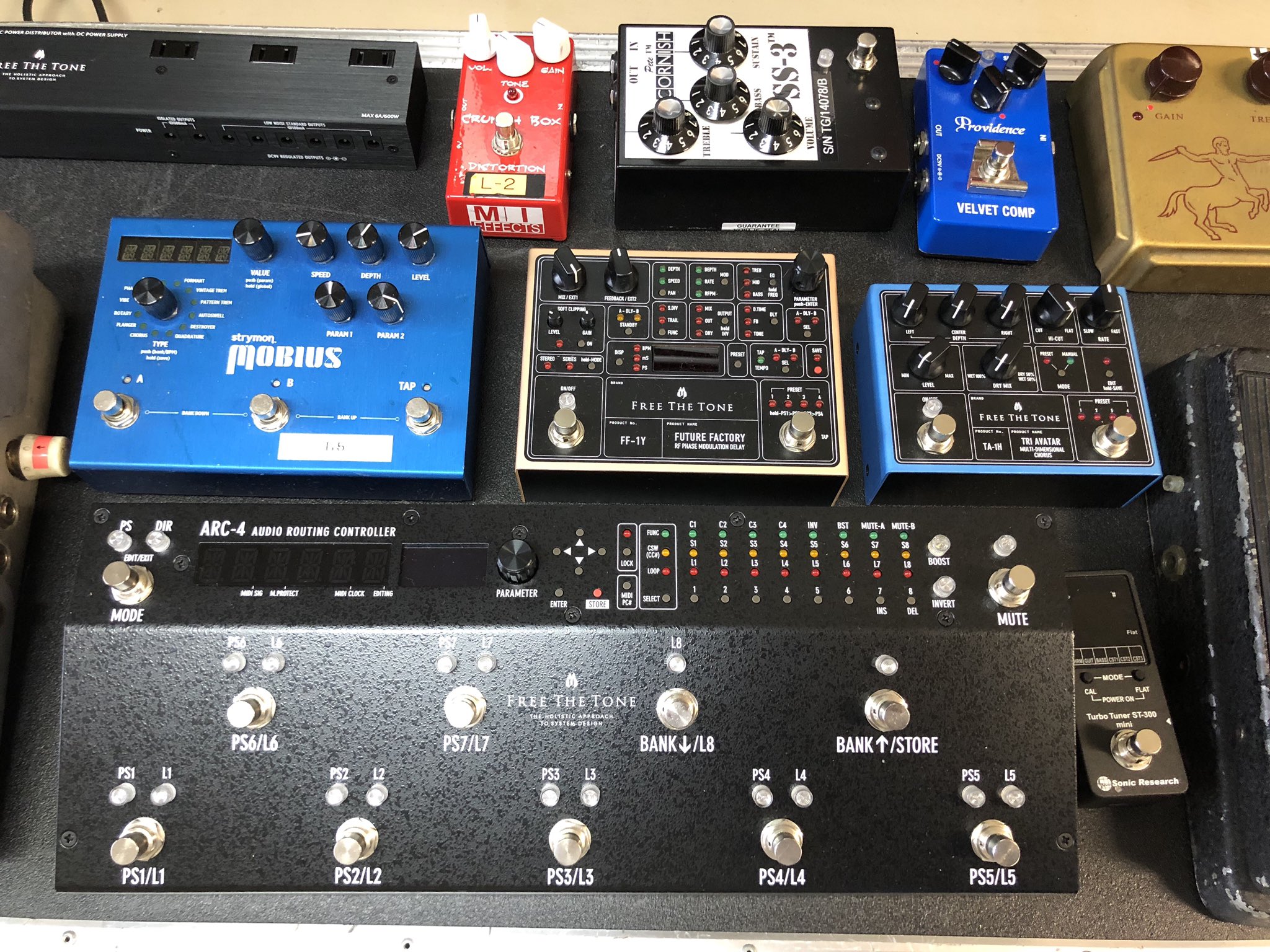 ARC-4 FREE THE TONE スイッチャー ARC-4 FREE THE TONE スイッチャー Free The Tone ARC-4 Audio Routing