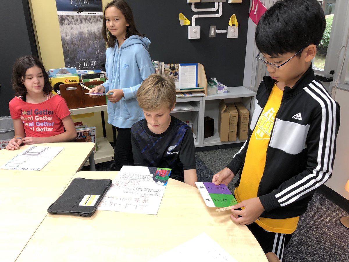 asijMachidori's tweet photo. #G5JPclass did research on the Shinto Shrine #Jinja and created the poster. In gallery walk activity, students learned about shrines through Q&amp;A. https://t.co/WZOJVFq9Jr