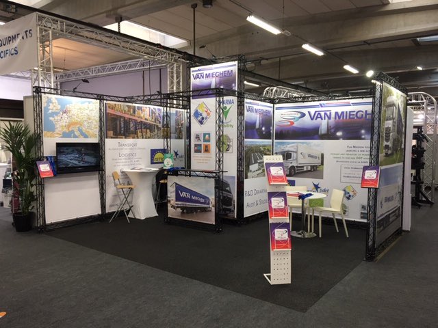 Van Mieghem Logistics (@vanmieghemlog) on Twitter photo Après une première journée très intéressante et remplie d’échanges, nous avons hâte de vous accueillir sur notre stand 2.027A pour le deuxième jour du <a href="/TLA2019/">Transport & Logistics</a>! #WithYouEverywhereYouGo #TLA2019 <a href="/easyfairsbe/">Easyfairs Belgium</a> Après une première journée très intéressante et remplie d’échanges, nous avons hâte de vous accueillir sur notre stand 2.027A pour le deuxième jour du <a href="/TLA2019/">Transport & Logistics</a>! #WithYouEverywhereYouGo #TLA2019 <a href="/easyfairsbe/">Easyfairs Belgium</a>