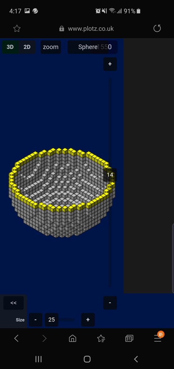 ぺこぱ マイクラpe 円 球体 楕円 トーラスを作るときは Plotz Modeller For Minecraft というサイトが便利です お世話なってる人も多いはず
